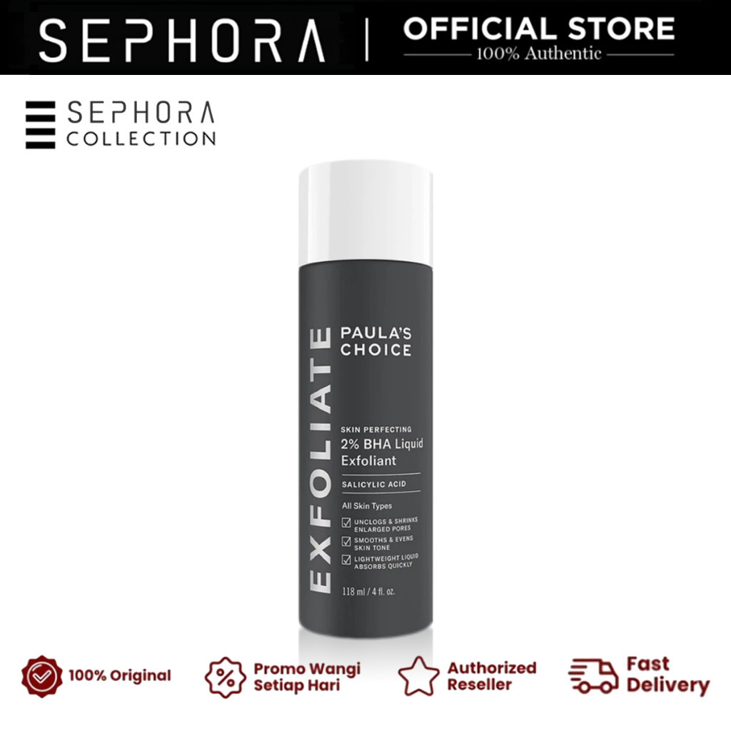 PAULA'S CHOICE Skin Perfecting 2% BHA Liquid Exfoliant 118ml(Paulas choice 2% bha/paula s choice 2% 