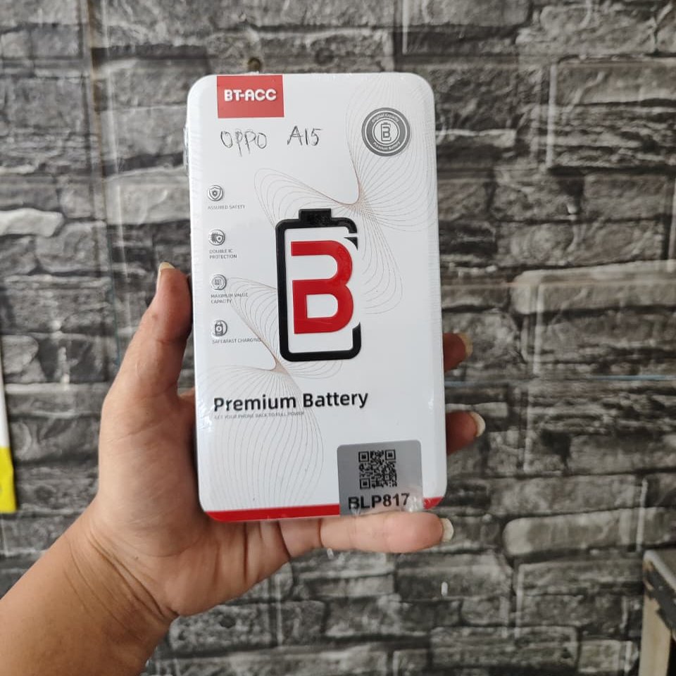 BATTERAI PREMIUM (BT ACC) BLP817 OPPO A15/A15S/OPPO A16E/OPPO 16K  4230 mAh