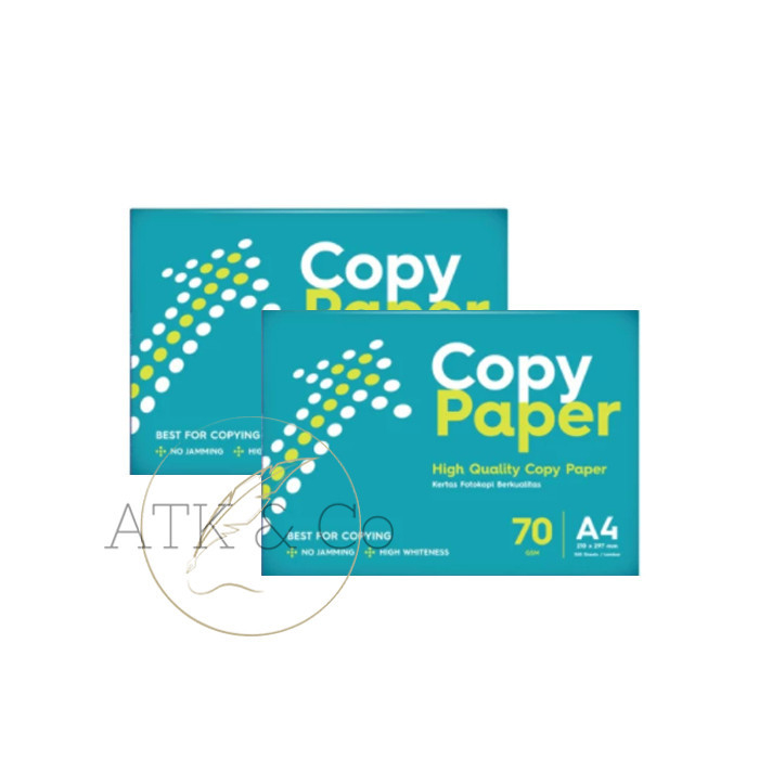 Kertas HVS A4 70gr Copy Paper - Kertas Print Fotocopy Putih A4 70 gram