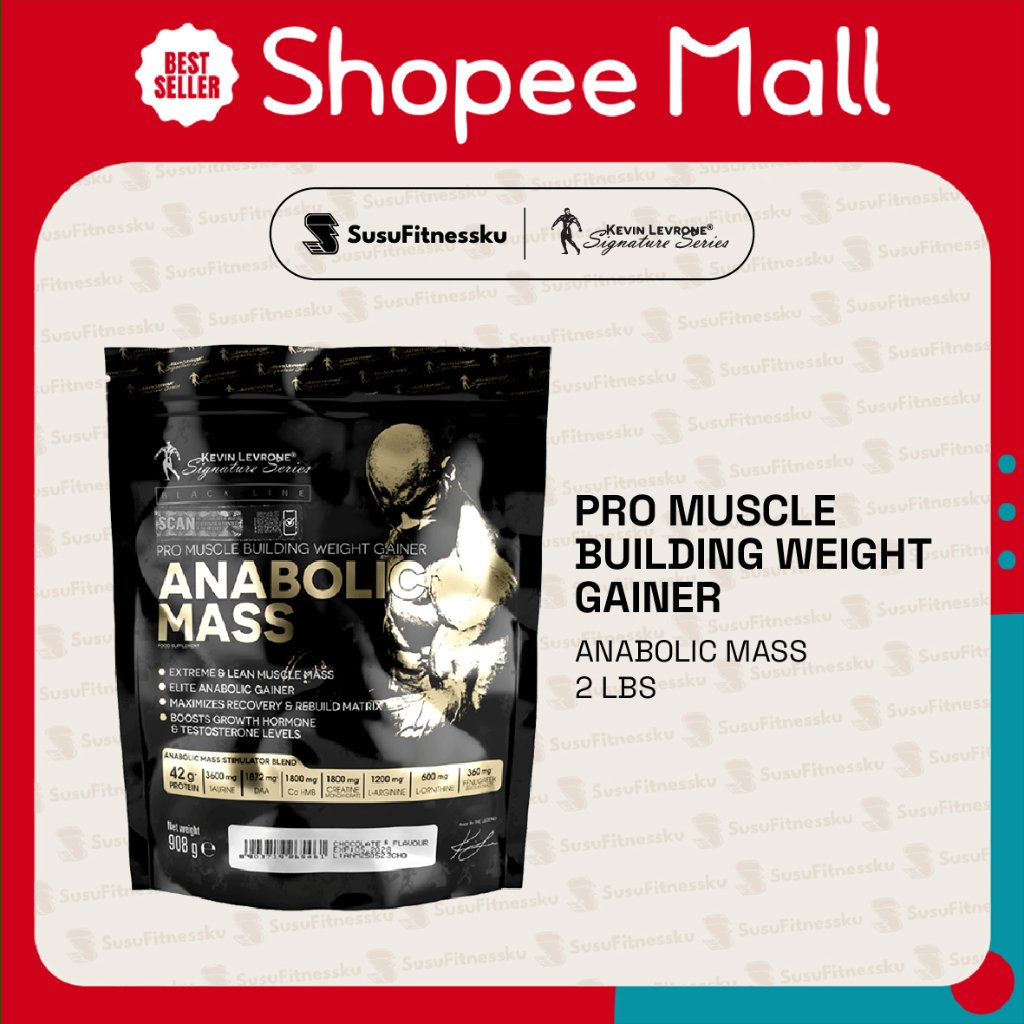 Kevin Levrone Anabolic Mass 2lb - Kevin Levrone Legendary Mass - Gainer Suplemen Fitness