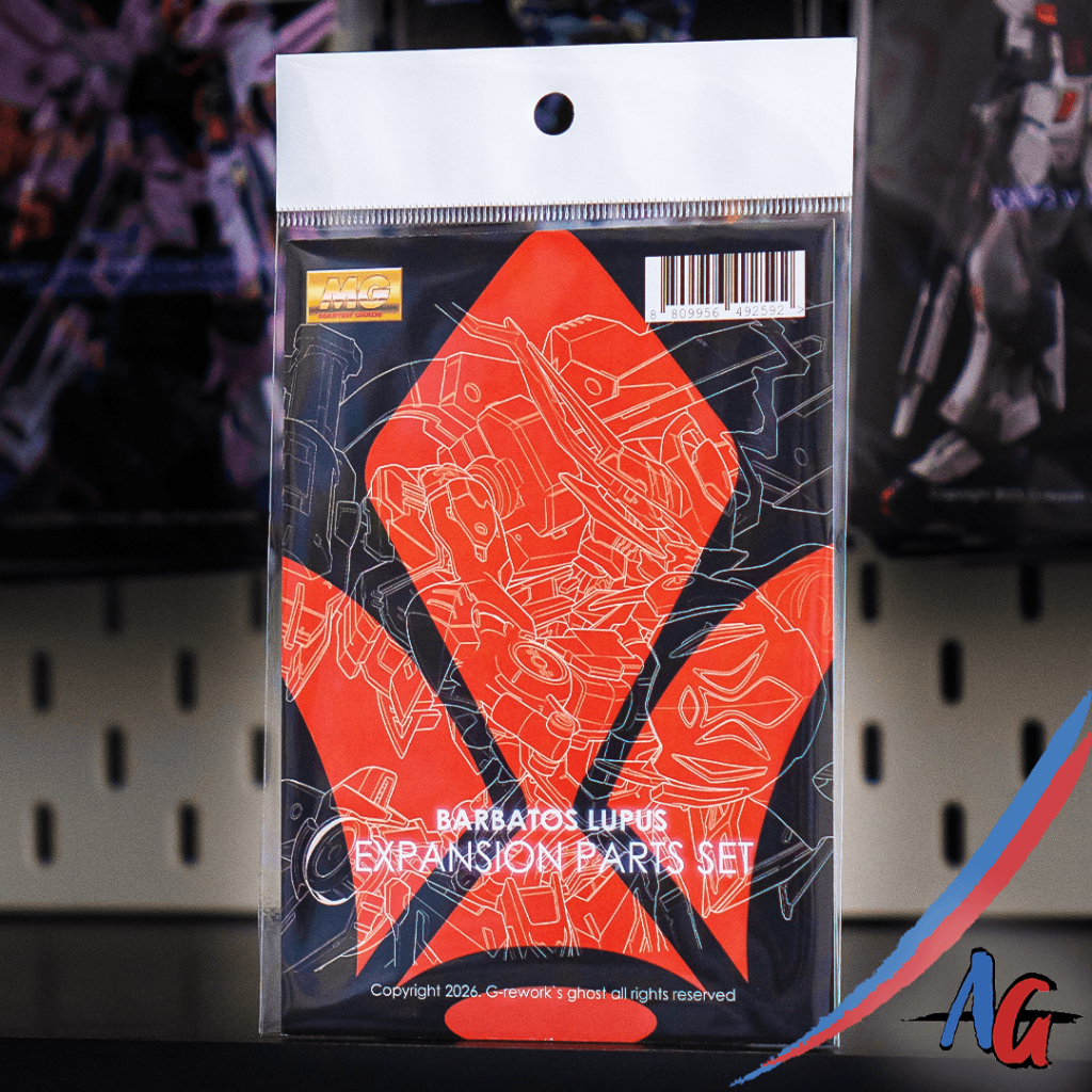 G-Rework MG Expansion Parts Set for Gundam Barbatos Lupus Water Decal