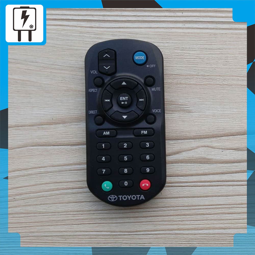 Remote Mobil Tape Toyota Rush Sienta Fortuner Original Controller Kenwood KCA-RC406 Head Unit DVD MP