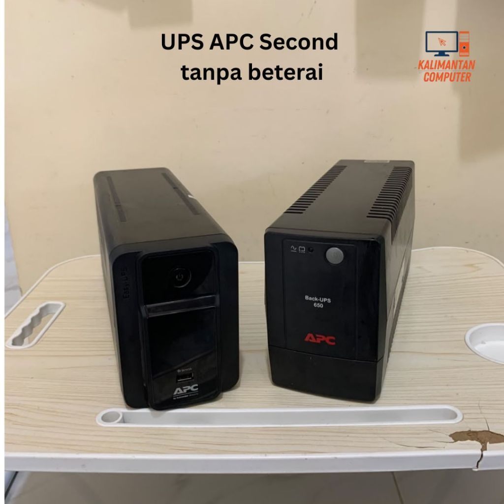 TANPA BATERAI UPS Second APC BVX700LUI-MS Easy UPS 360W with USB ChargingPort / UPS  Second APC BX65