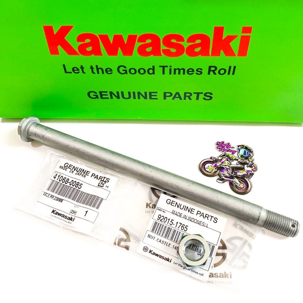 AS RODA BELAKANG KLX 140 ORIGINAL KAWASAKI PNP SWING ARM GORDON KLX