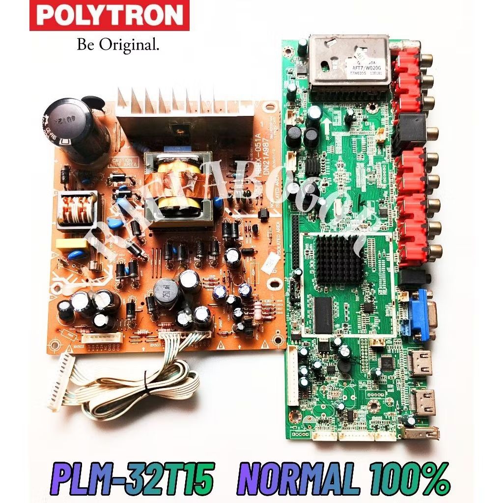 MB TV POLYTRON LCD PLM-32T15/POWER SUPPLY TV LCD POLYTRON PLM-32T15/PLM-32M12