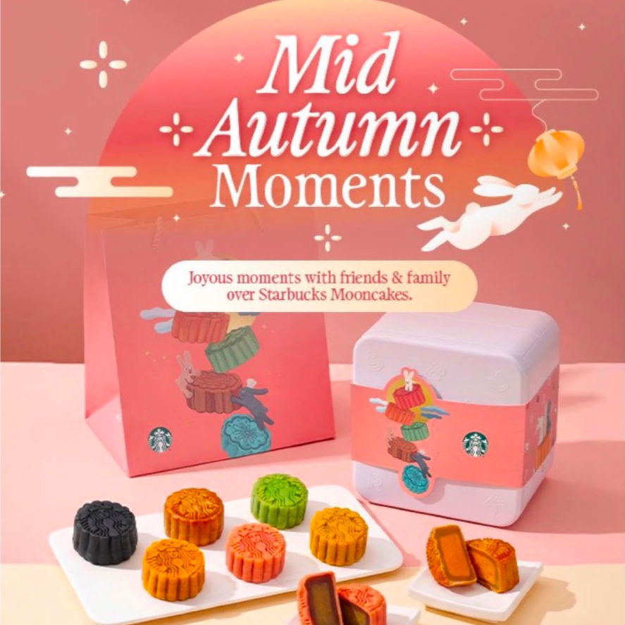 READYSTOCK Starbucks Mooncake 8 pc Singapore 2026