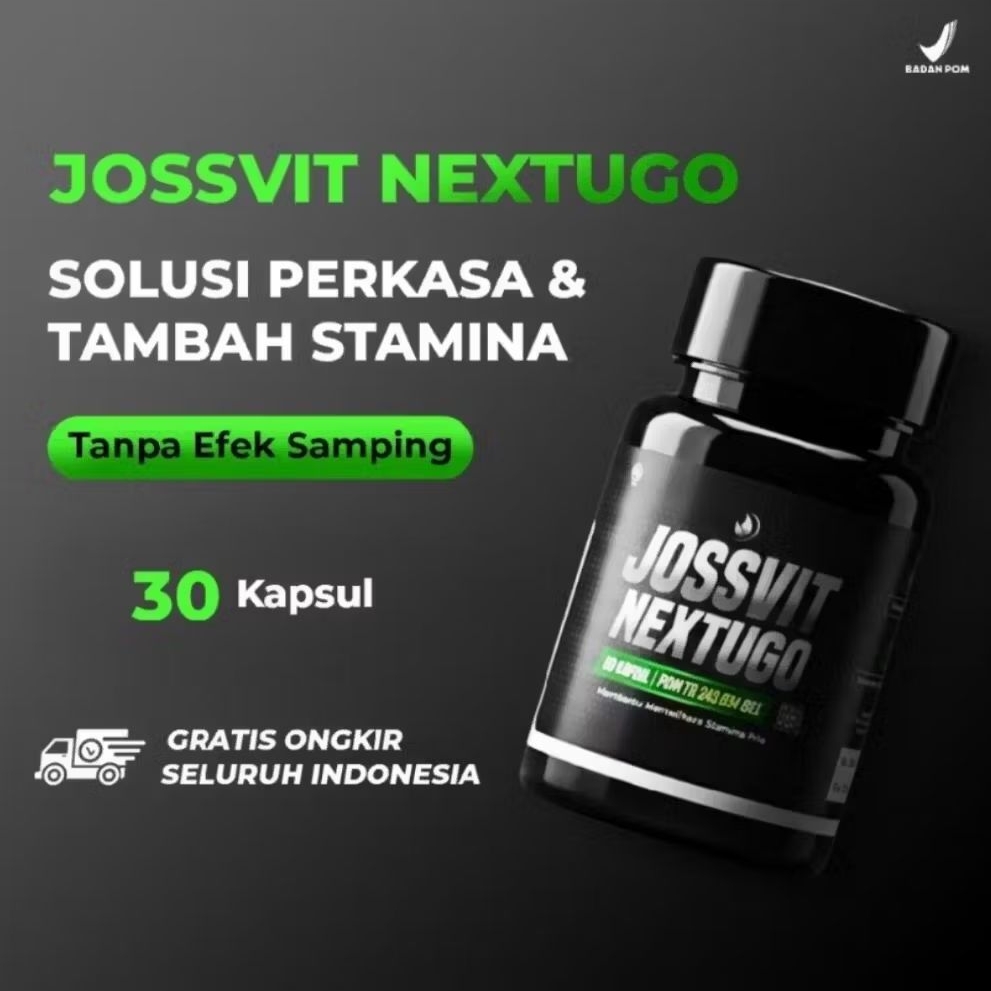JossVit Original Suplemen Herbal Kesehatan 30 Kapsul BPOM