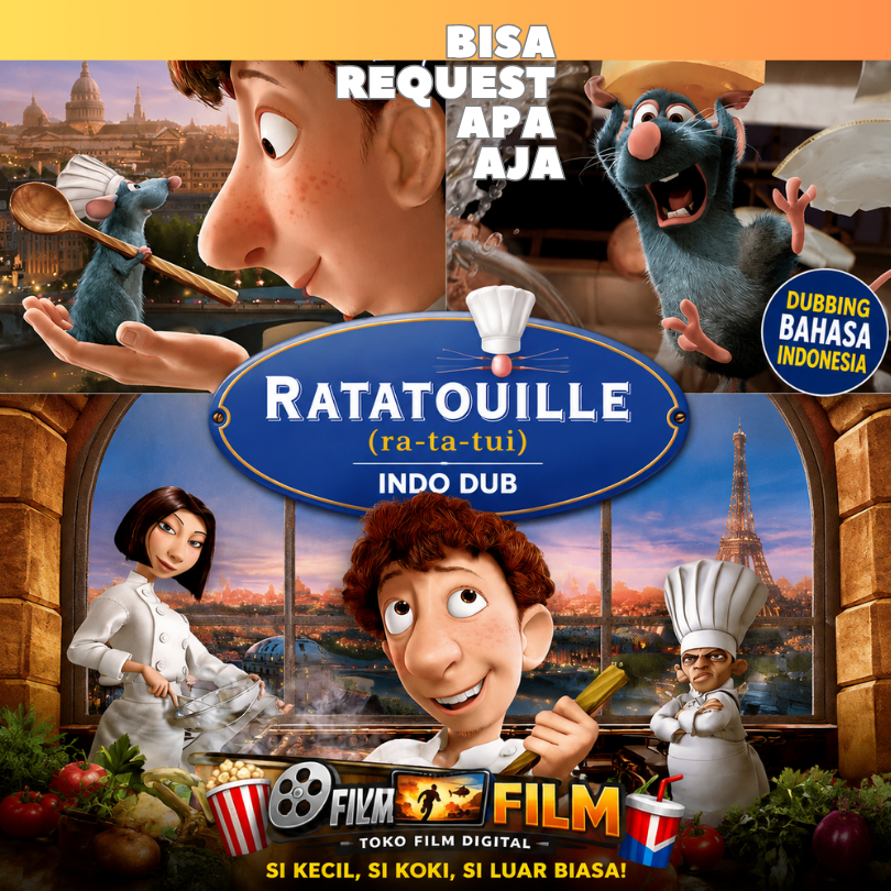 Ratatouille (2007) Indo Dub | Film Animasi