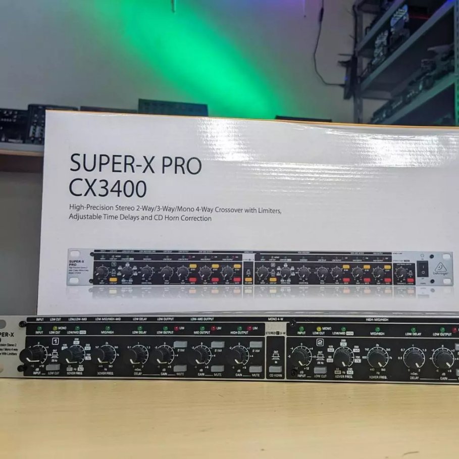 Crossover Behringer CX 3400/ CX-3400/ CX3400 ( BISA COD )