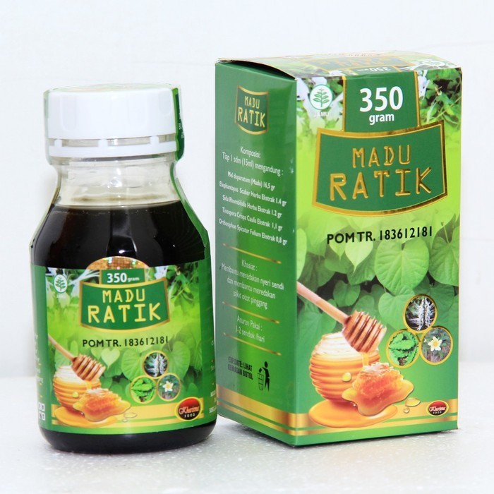 Madu Ratik 175 Gram Madu Ekstrak Brotowali Kumis Kucing