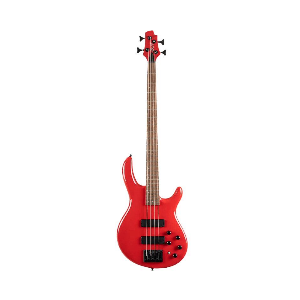 CORT C4 Deluxe CRD Red Bass Electric Guitar 4 String