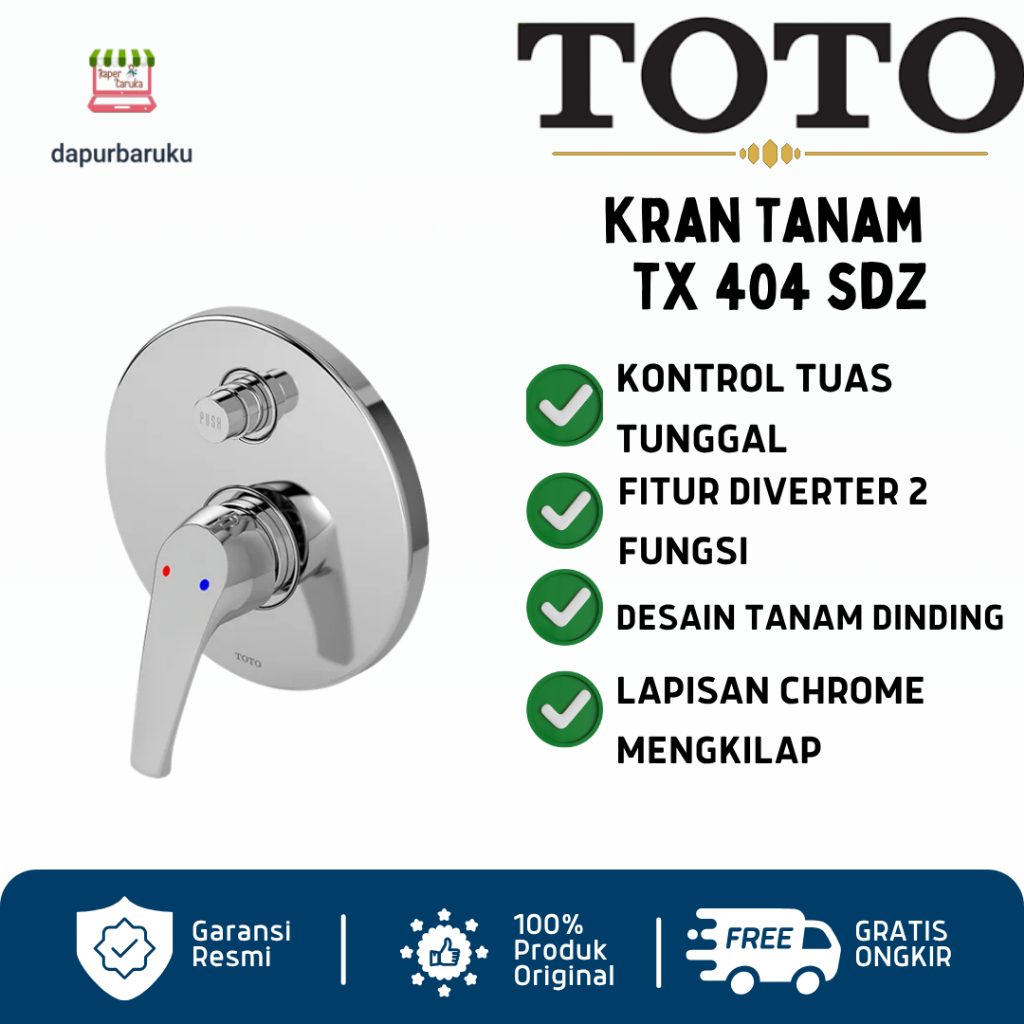 Kran Tanam TOTO TX 404 SDZ / Kran Tanam TOTO TX404SDZ