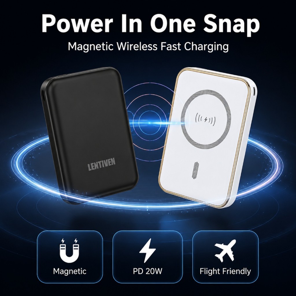 Exclusive Salys Powerbank 30000Mah Fast Charging Pd20W Wireless Magnetic Mini Nirkabel For Iphone