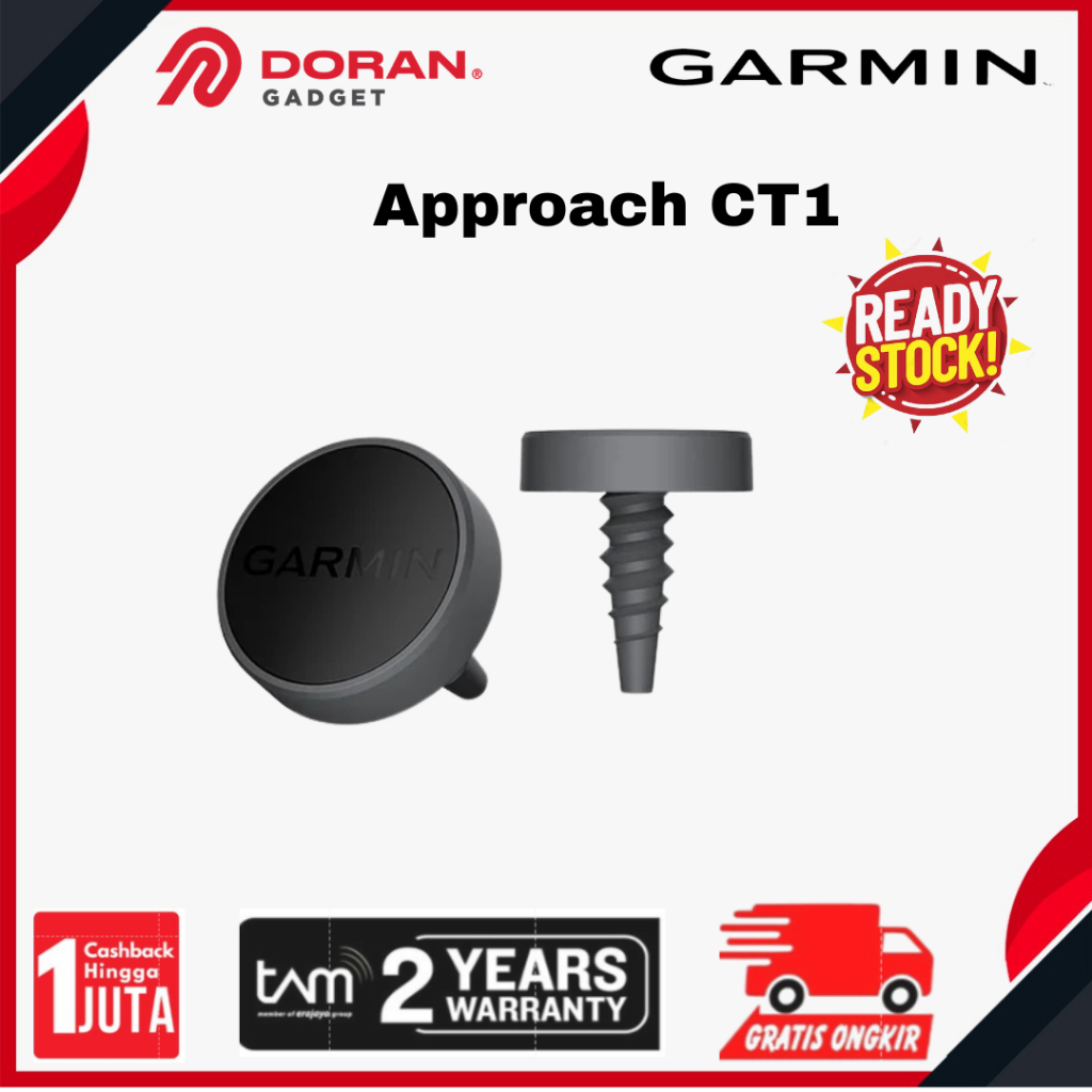 Garmin Approach CT1 Golf Club Tracking 16 Tags - Garansi Resmi