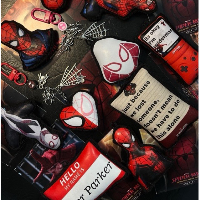 Keychain Spiderman Couple
