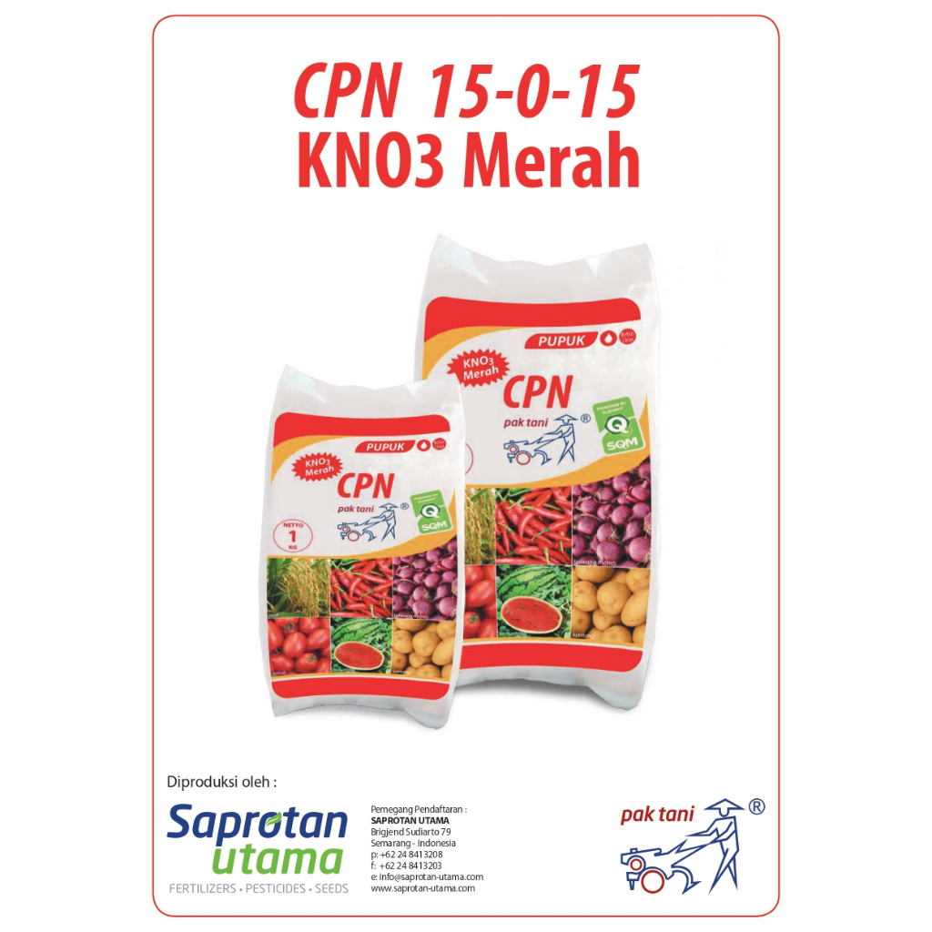 Pupuk CPN KNO3 Merah