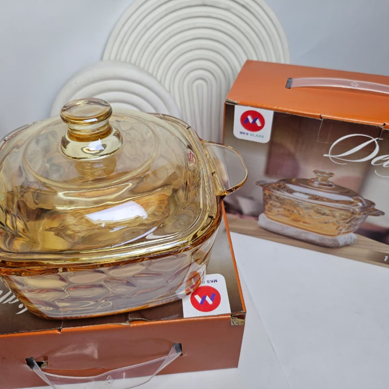 Mangkok Delight Premium 100ML Mangkok Saji Sop Kaca Amber 19,5 cm Soup Bowl Import