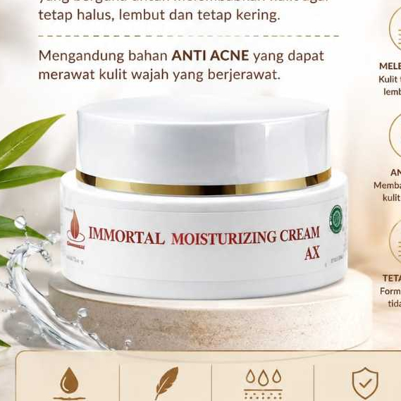 IMMORTAL MOISTURIZING CREAM AX - acne