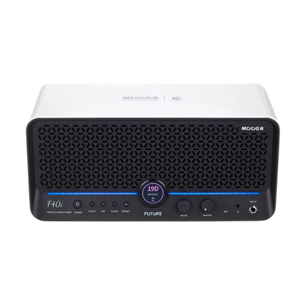 MOOER FUTURE F40i Guitar Smart Amp Snowfall White - Speaker Stereo Full Range Flat Response FRFR Pow