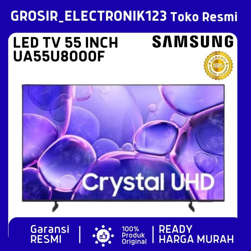 SAMSUNG 55U8000F Smart TV 55 Inch Crystal UHD 4K - UA55U8000F UA55U8000F