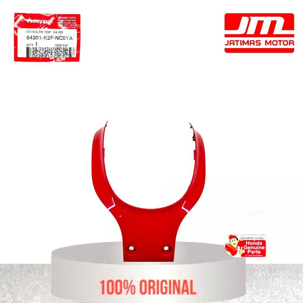 64301-K2F-NC0YA  Cover tameng lampu depan new scoopy fashion k2fp Merah