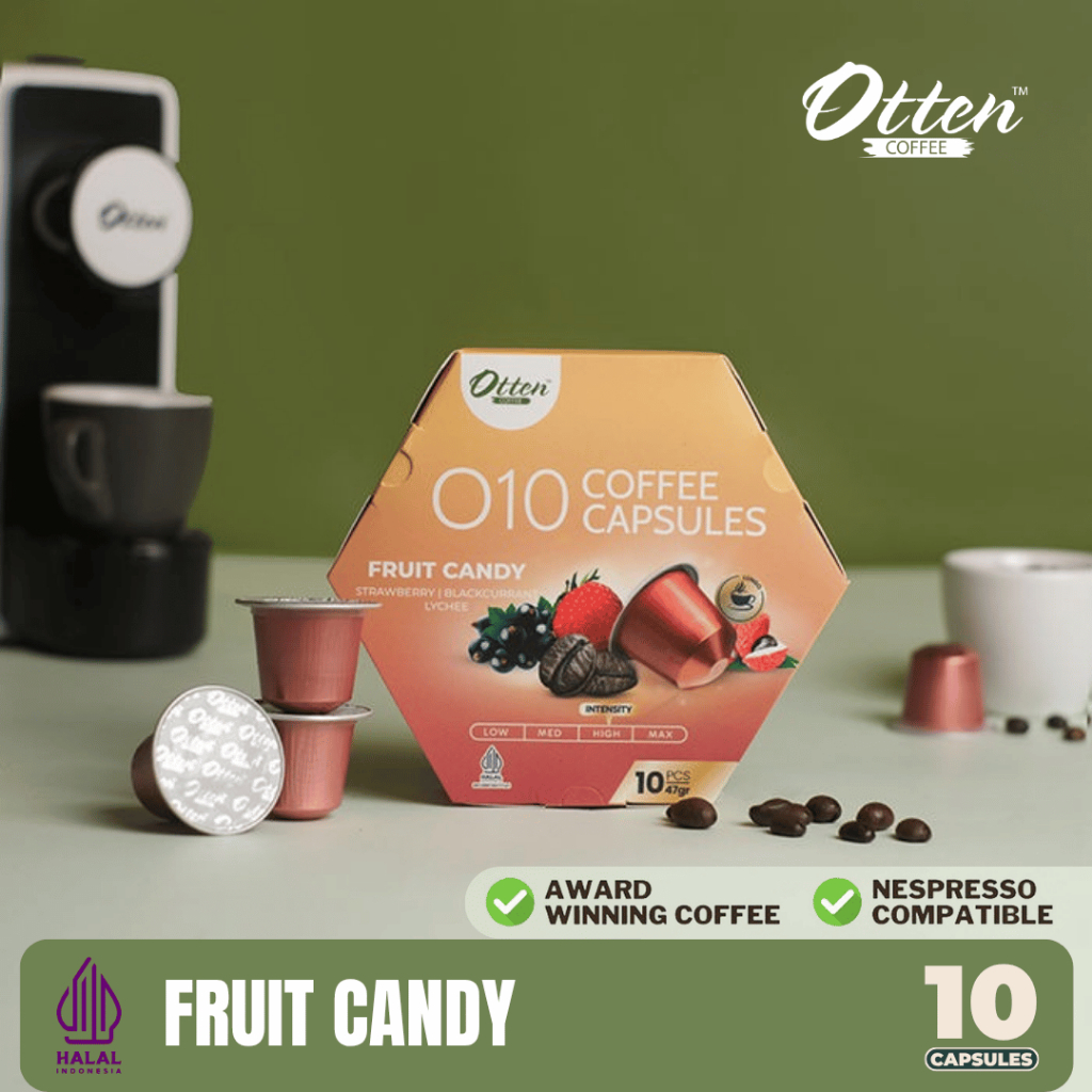 Kopi Kapsul - O10 Arabica Infused Fruit Candy | Nespresso Compatible