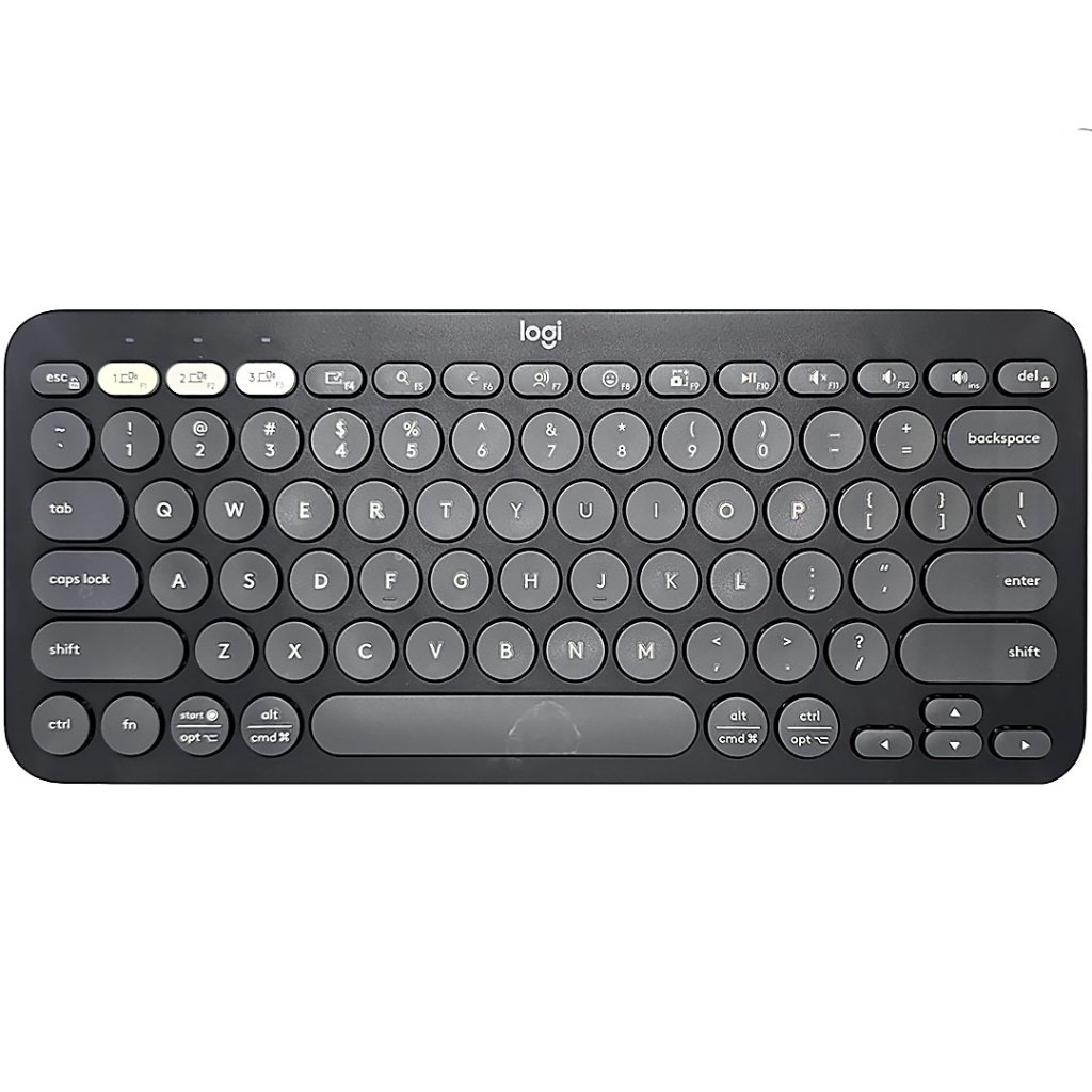 260810G Original Keyboard Logitech K380s Pebble Keys 2 Graphite Black BNOB Bluetooth Multi 3 Device 