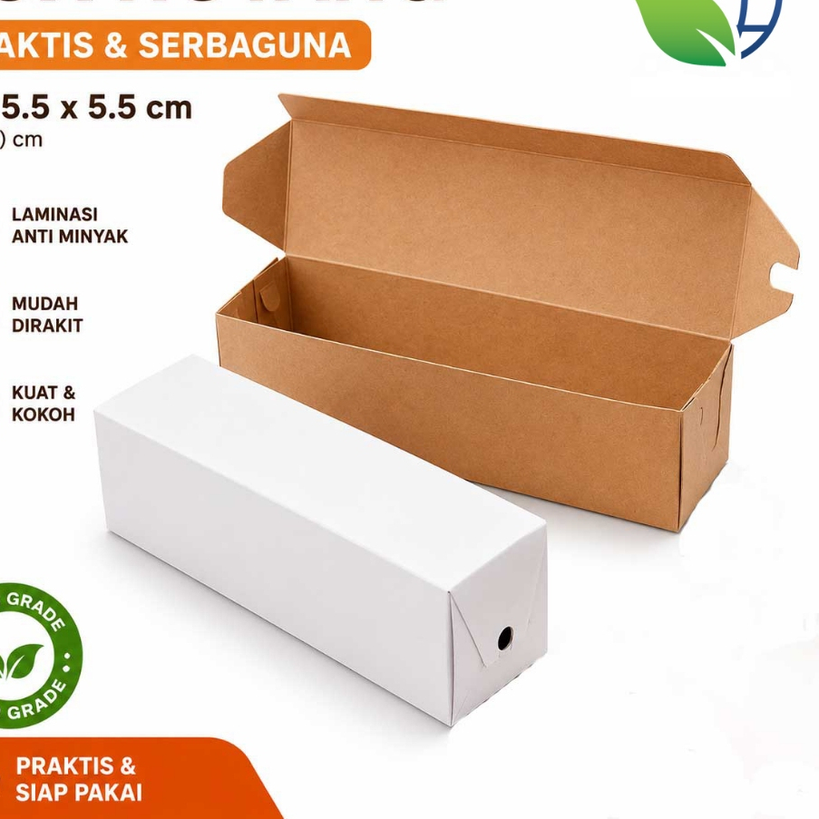 Box HOTANG - Dus HOTANG - Kotak HOTANG - Hotdog Sostang Tokkebi - (50 pcs)