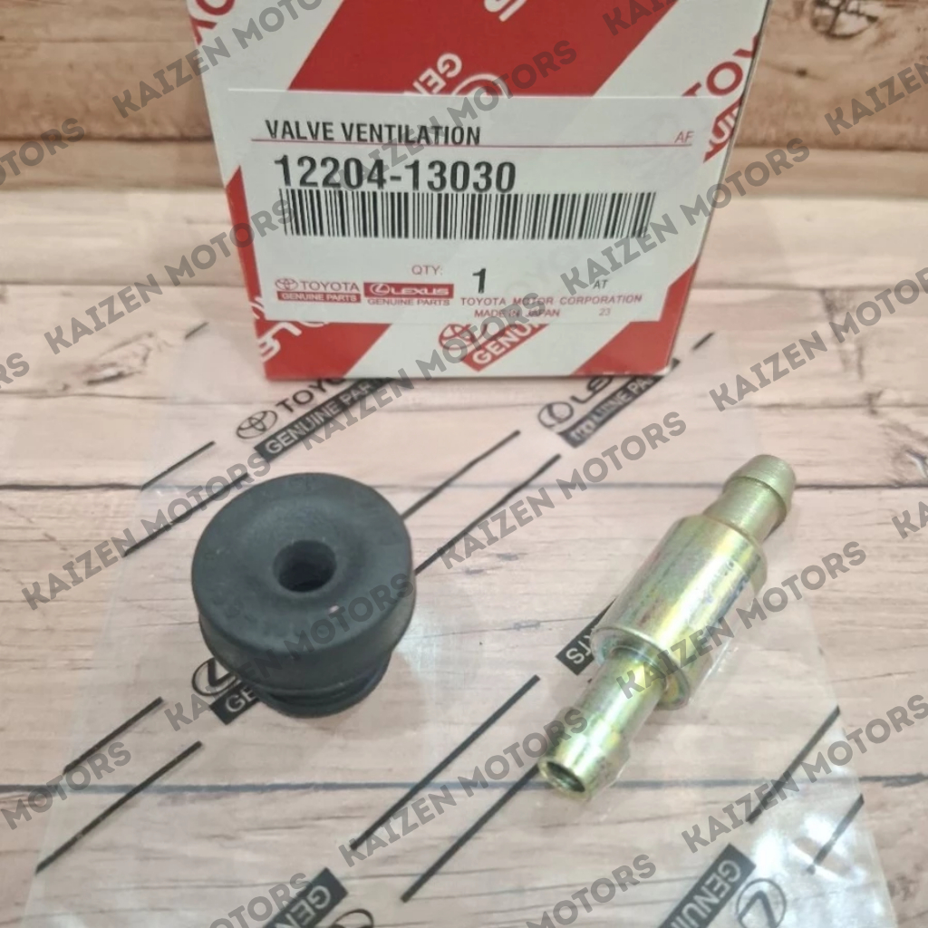 VALVE PCV DAN SEAL PCV VALVE VENTILATION KIJANG SUPER KIJANG KAPSUL GRAND 7K TOYOTA ORIGINAL 1 SET