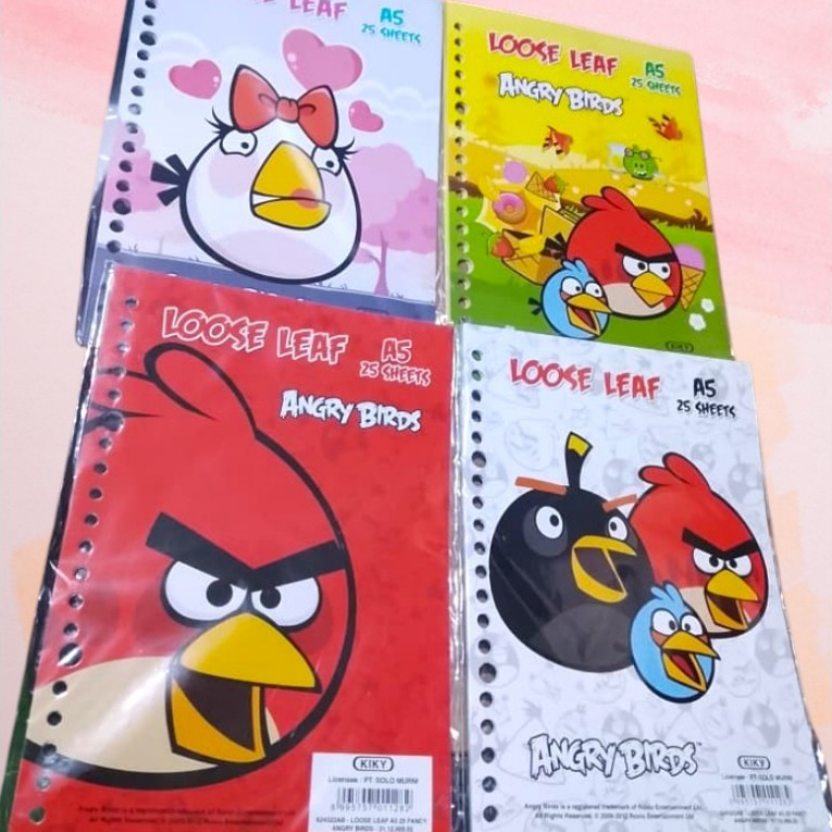 Loose Leaf Karakter Kiky 25 Lem/ Loose Leaf Warna