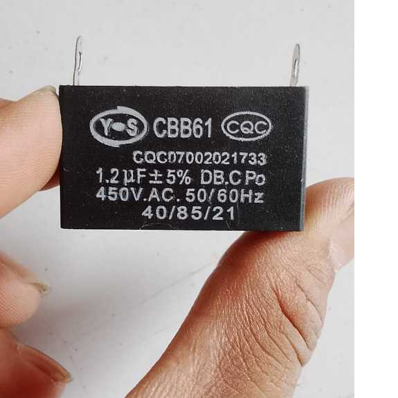 1pcs KAPASITOR KIPAS ANGIN 400v/1,2uf 400v/1,5uf  450v/1,2uf original