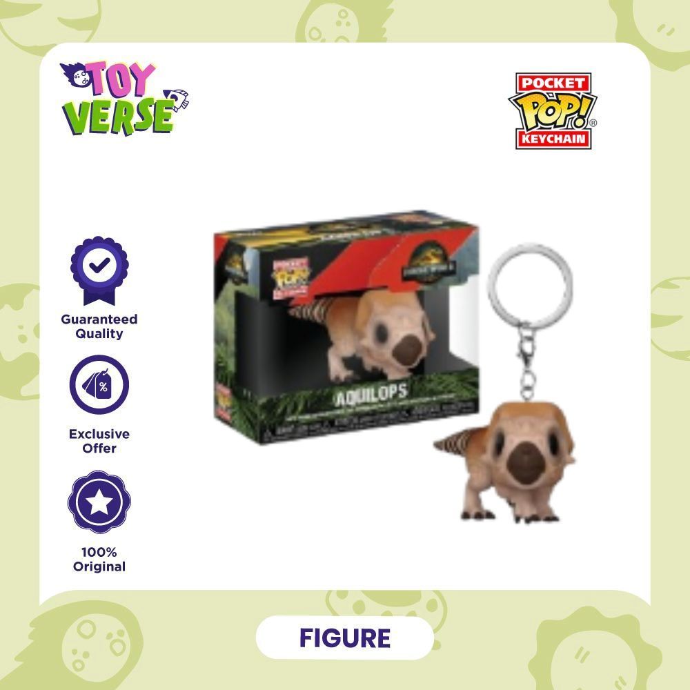Gramedia Toyverse - Funko Pop Keychain Jurassic 5 Aquilops