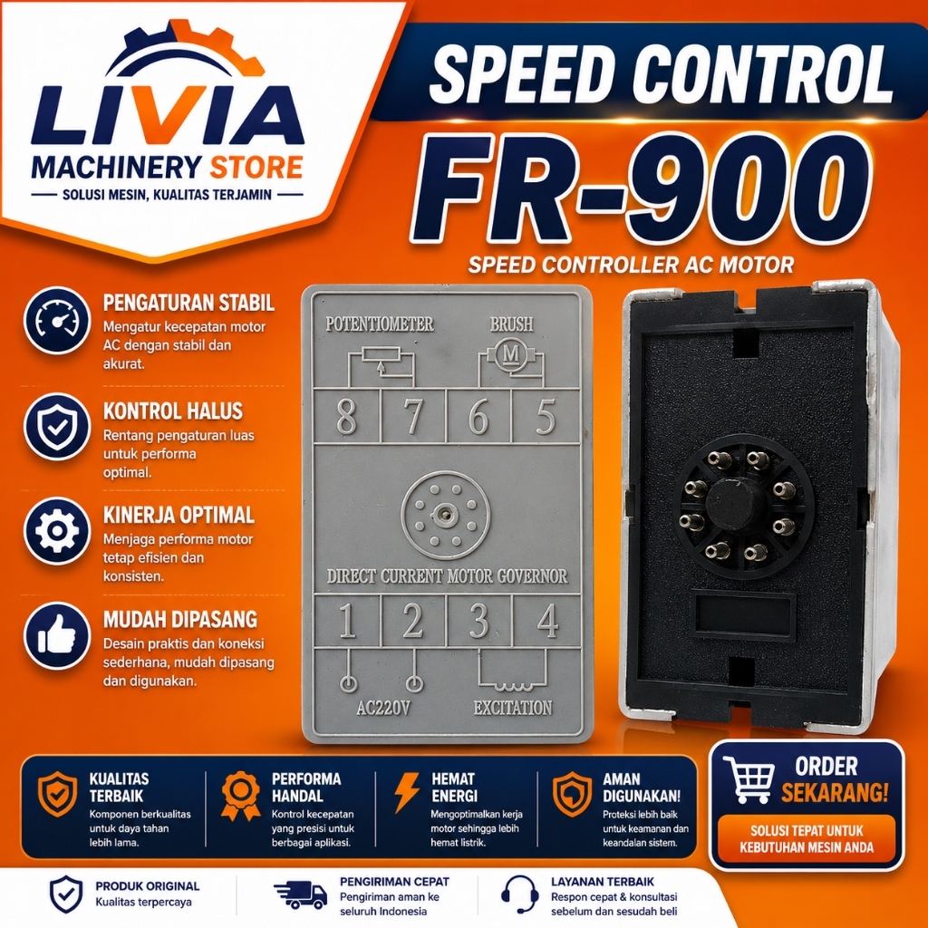 FR-900 speed control / Relay Modul Speed Controller Continuous Band Sealer Pengatur Kecepatan Dinamo