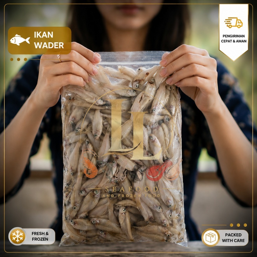 PREMIUM Ikan Wader Segar 1kg – Baby Fish Premium - FROZEN FOOD