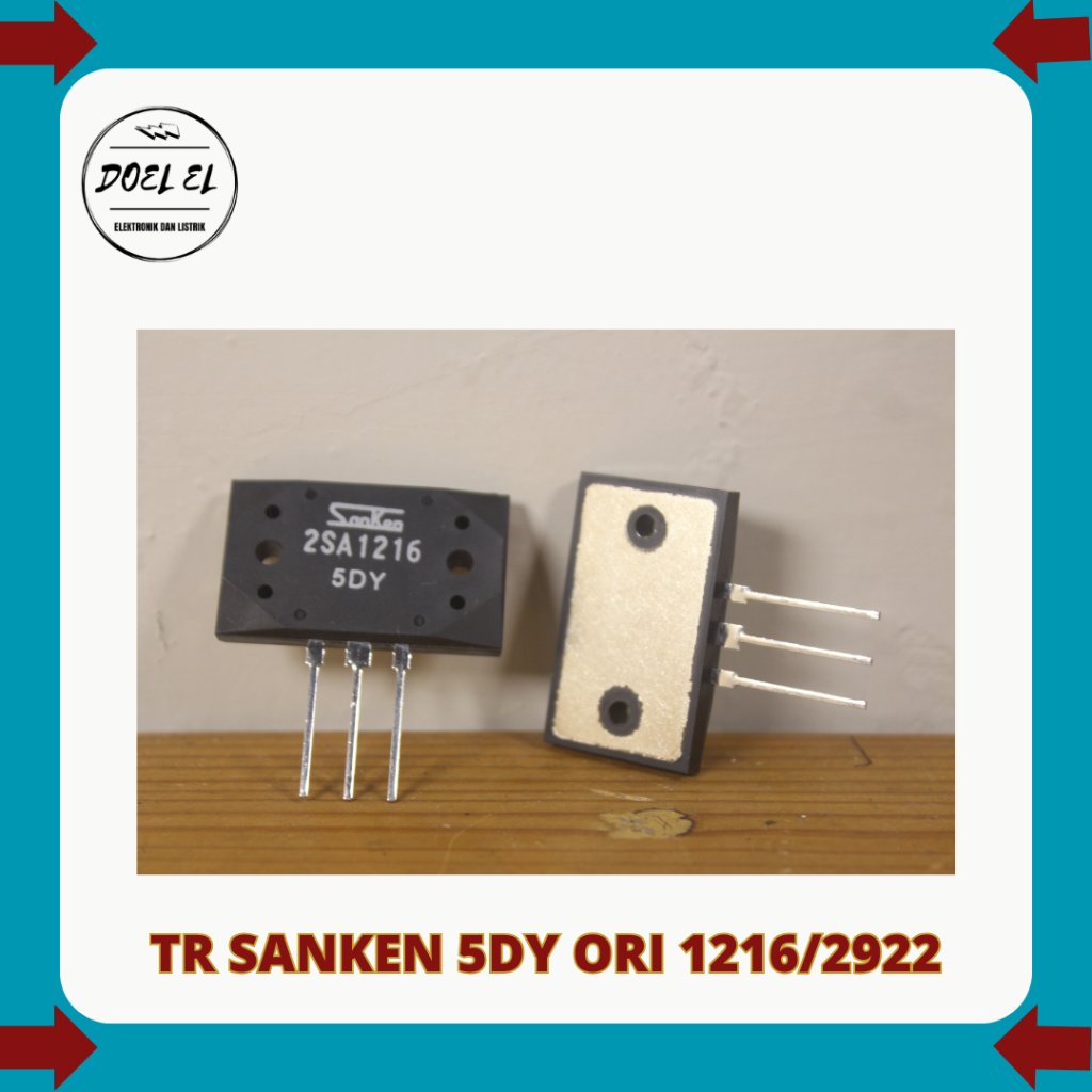 TR FINAL SANKEN 5DY 2SA1216/2SC2922 ORI