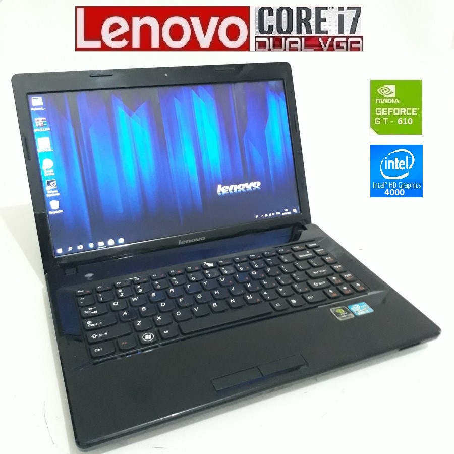 LAPTOP LENOVO CORE I7 RAM 8GB ssd 256GB VGA NVIDIA 1GB