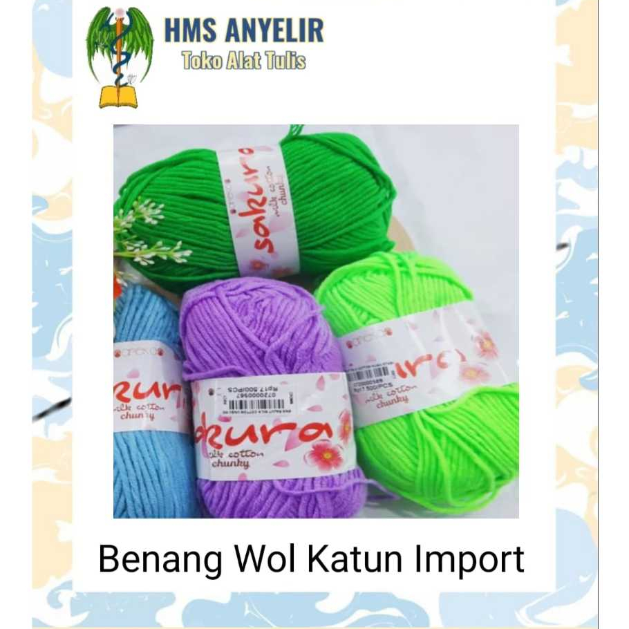 BENANG WOL KATUN IMPORT