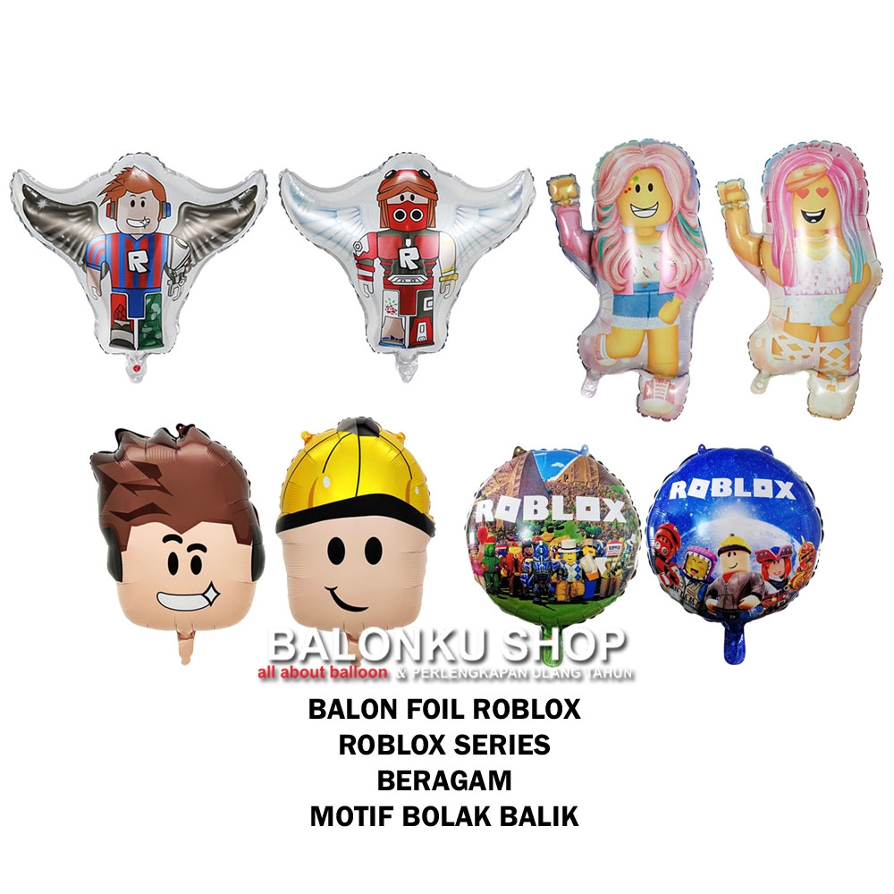 Balon Foil Roblox / Balon Roblox / Roblox Foil Balloon