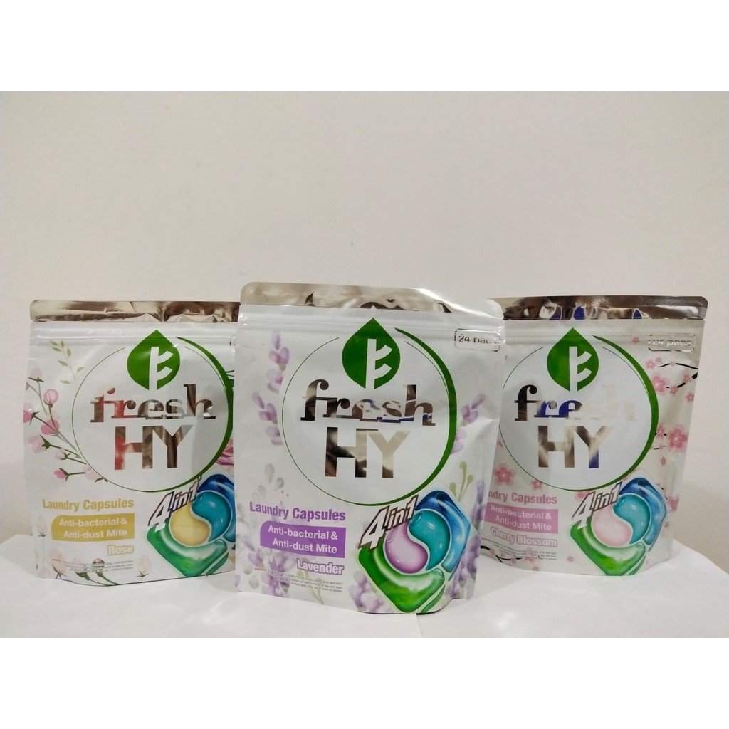 FRESH HY 4IN1 LAUNDRY CAPSULES 24 Pods