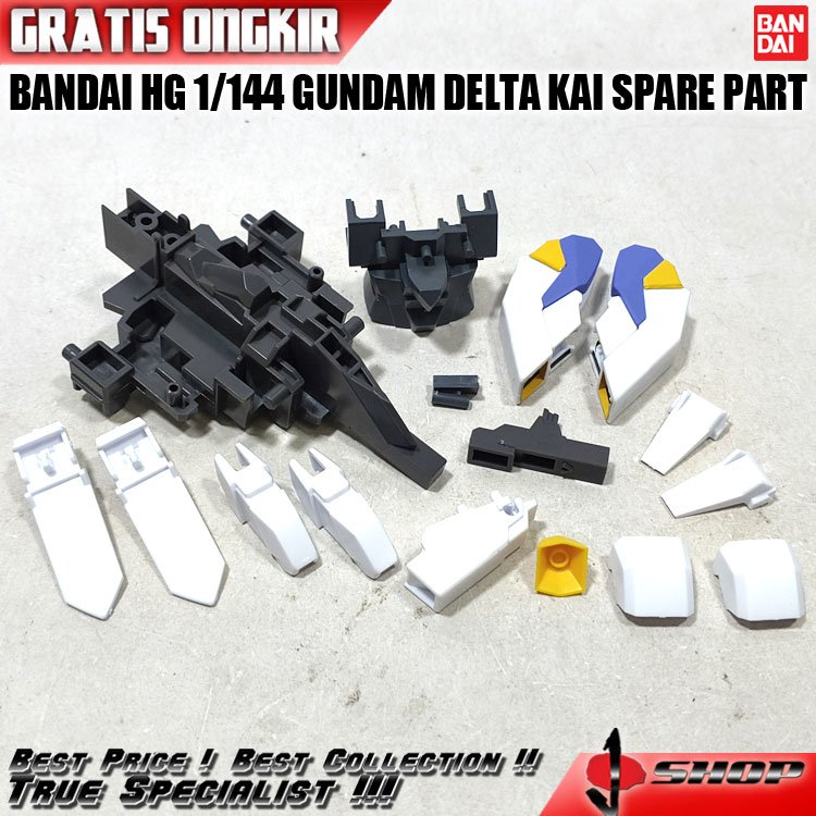 BANDAI HG 1/144 GUNDAM DELTA KAI SPARE PART HG4265