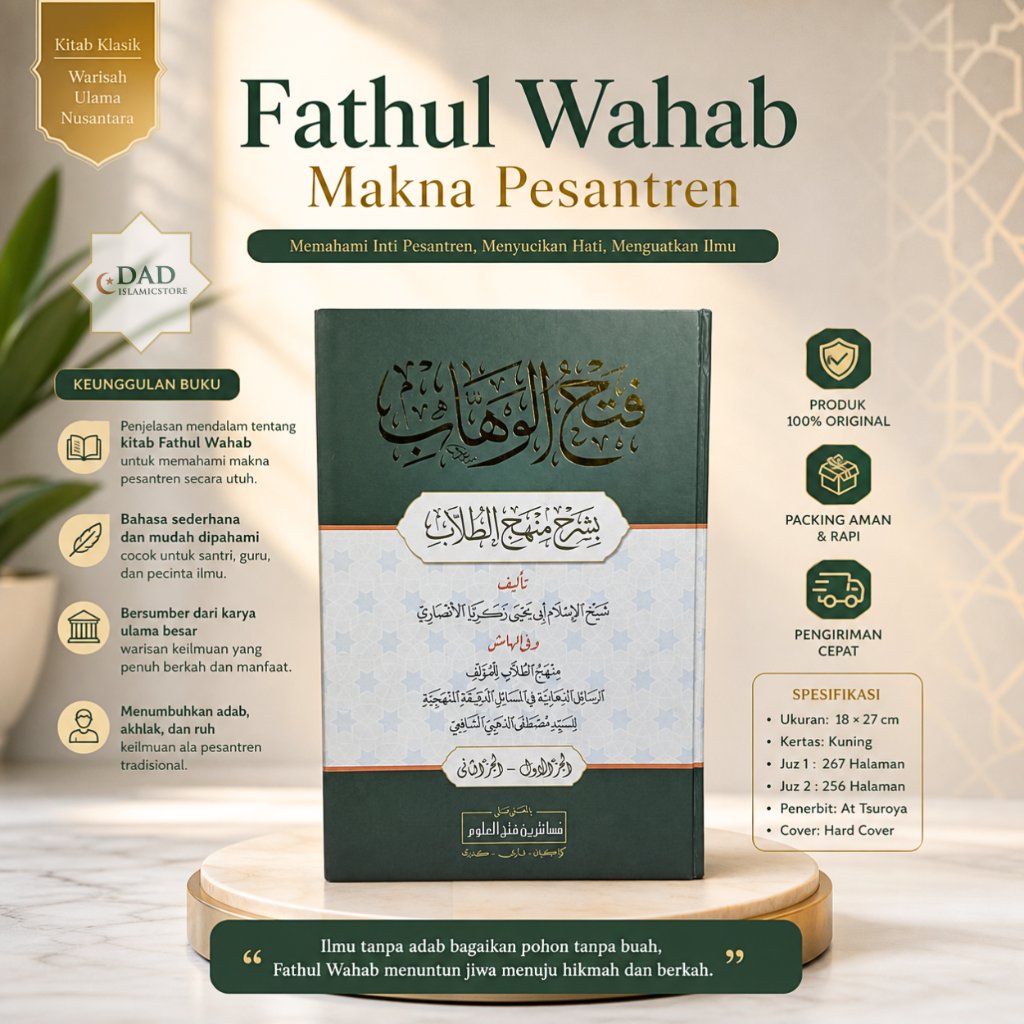 Fathul Wahab Makna Pesantren | Fathul Wahab Makna Kwagean | Fathul Wahab Petuk