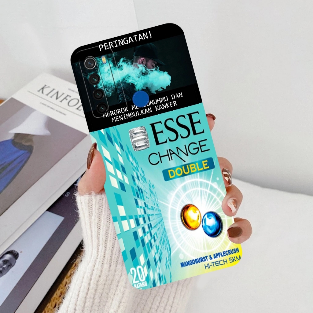 Softcase Pro Camera XIAOMI REDMI NOTE 8 - Gambar Rokok Keren Premium Fashion Case Pelindung HP - Cas