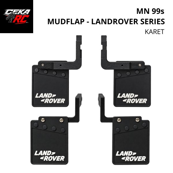 Mudflap Land Rover Series MN99S 1:12 Ceceret Karpet Lumpur Aksesoris RC