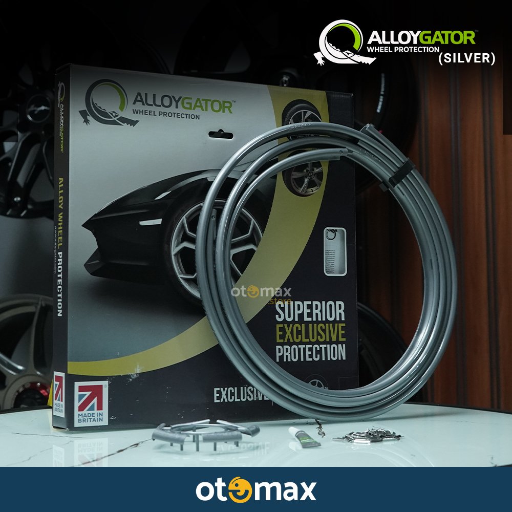 Pelindung Velg Mobil Alloygator Exculisive Silver