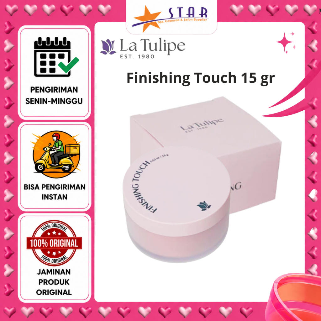 La Tulipe Finishing Touch / Bedak La Tulipe