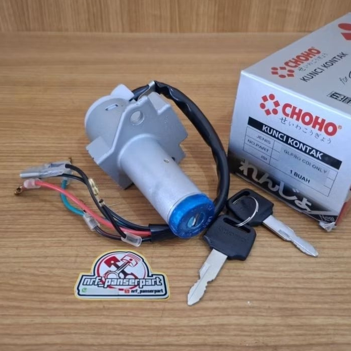KUNCI KONTAK HONDA GLPRO PLATINA/PLATI GL PRO 4 KABEL STRONG PART/CHOHO PNP TIGER NEOTECH GL MAX GLP