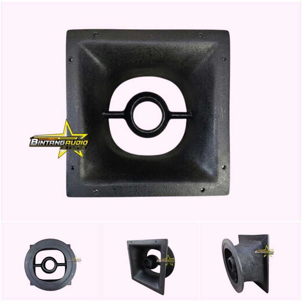 Corong Midel RUDAL Bolong untuk Speaker 12" / Horn Middle untuk 12inch Bahan Cor Fiber + Resin Ukura