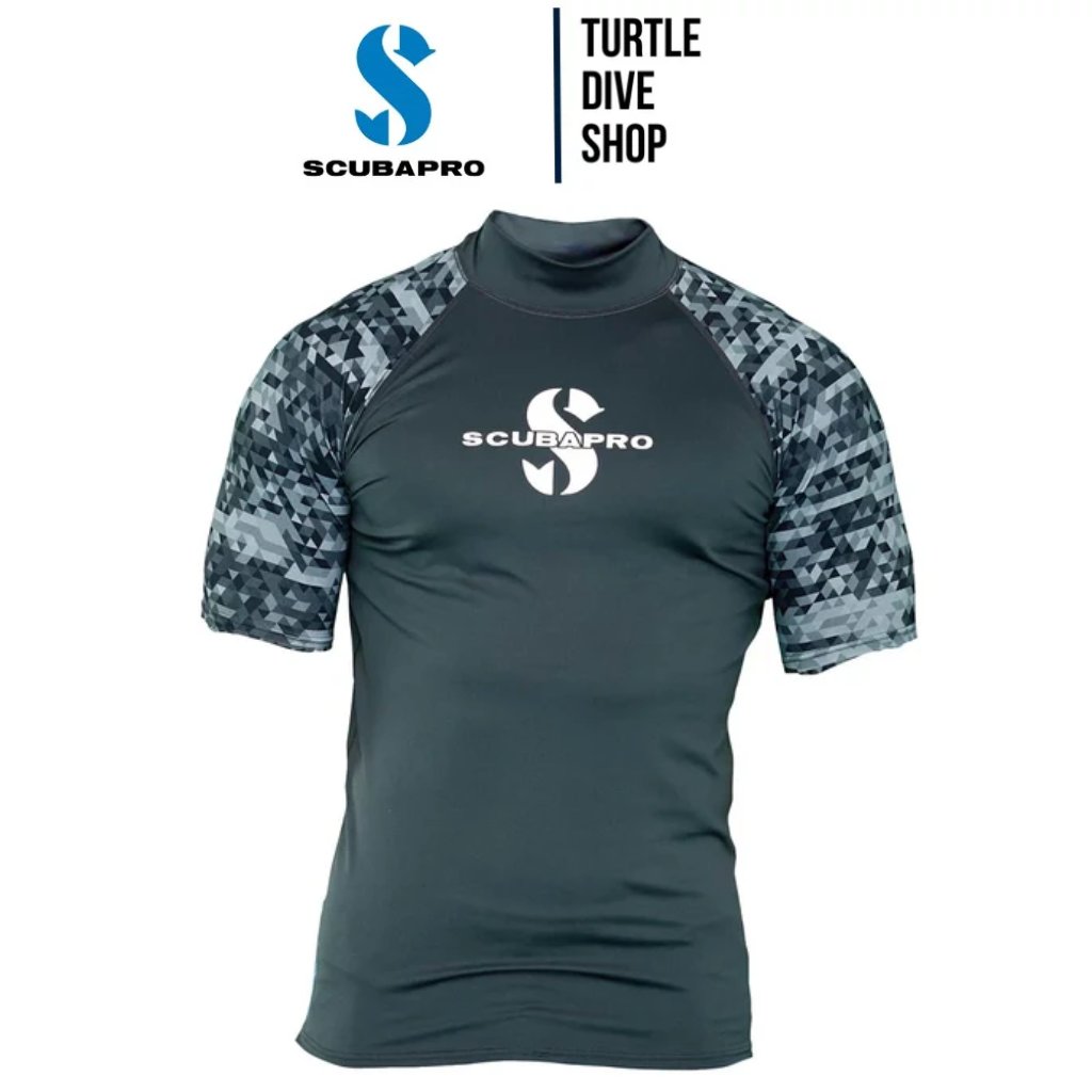 Rash Guard Scubapro Lengan Pendek Pria UPF50