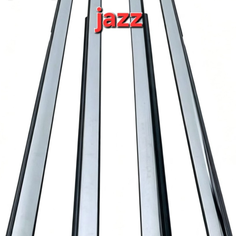 pelipit kaca honda jazz 1 set