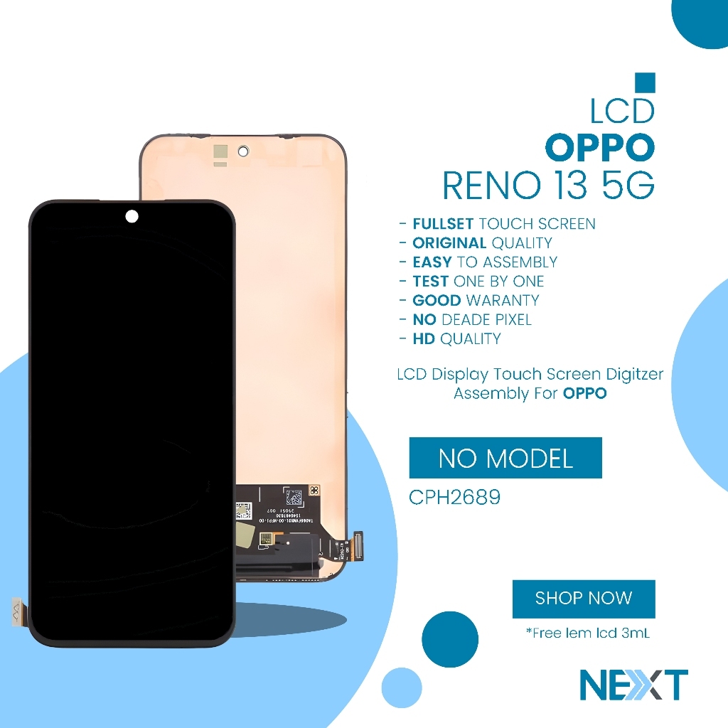 LCD Oppo Reno 13 5G/ 15F 5G- Fingerprint Fullset Touchscreen